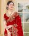 Picture of Gorgeous Red Casual Saree