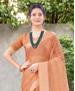 Picture of Fascinating Dusty Peach Casual Saree