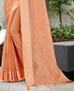 Picture of Fascinating Dusty Peach Casual Saree