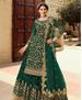 Picture of Bewitching Green Straight Cut Salwar Kameez