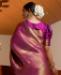 Picture of Appealing Wine Silk Saree