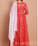 Picture of Beauteous Red Readymade Gown