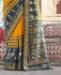 Picture of Graceful Yellow Silk Saree