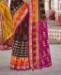 Picture of Fine Brown Silk Saree