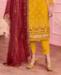 Picture of Sightly Musterd Straight Cut Salwar Kameez