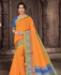 Picture of Fine Orange Casual Saree