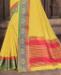 Picture of Well Formed Yellow Casual Saree