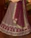 Picture of Lovely Maroon Lehenga Choli