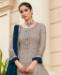 Picture of Graceful Grey Straight Cut Salwar Kameez