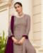 Picture of Shapely Rose Gold Straight Cut Salwar Kameez