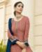 Picture of Admirable Peach Straight Cut Salwar Kameez