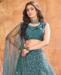 Picture of Magnificent Dark Rama Lehenga Choli