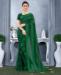 Picture of Exquisite Botel Green Casual Saree