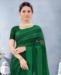 Picture of Exquisite Botel Green Casual Saree