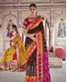 Picture of Fine Brown Silk Saree