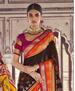 Picture of Fine Brown Silk Saree