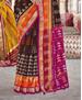 Picture of Fine Brown Silk Saree