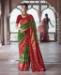 Picture of Ideal Green Silk Saree