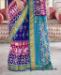 Picture of Beautiful Blue Silk Saree