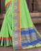 Picture of Delightful Sea Green Casual Saree