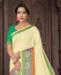 Picture of Well Formed Light Yellow Casual Saree