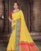 Picture of Well Formed Yellow Casual Saree