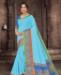 Picture of Stunning Blue Casual Saree