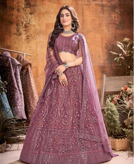 Picture of Good Looking Peach Pink Lehenga Choli