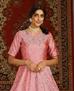 Picture of Good Looking Light Pink Party Wear Gown