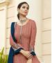 Picture of Admirable Peach Straight Cut Salwar Kameez