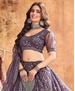 Picture of Stunning Warm Gray Lehenga Choli