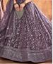 Picture of Stunning Warm Gray Lehenga Choli