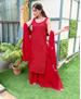 Picture of Splendid Red Readymade Salwar Kameez