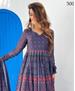 Picture of Delightful Blue Readymade Salwar Kameez