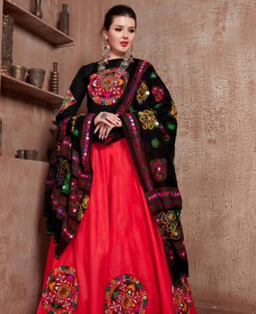 Picture of Admirable Red Lehenga Choli