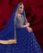 Picture of Shapely Blue Anarkali Salwar Kameez