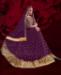 Picture of Delightful Purple Anarkali Salwar Kameez