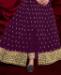 Picture of Delightful Purple Anarkali Salwar Kameez