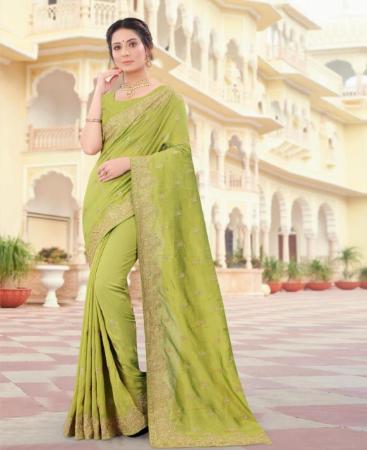 Picture of Beauteous Pista Casual Saree