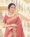 Picture of Lovely Peach Casual Saree