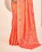 Picture of Elegant Peach Casual Saree