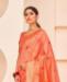 Picture of Amazing Peach Casual Saree