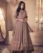 Picture of Statuesque Light Brown Anarkali Salwar Kameez