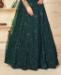 Picture of Well Formed Green Lehenga Choli