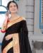 Picture of Excellent Black Casual Saree