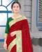 Picture of Delightful Red Casual Saree