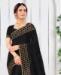 Picture of Stunning Black Casual Saree