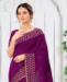 Picture of Well Formed Wine Casual Saree