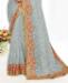 Picture of Sublime Grey Net Saree