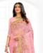 Picture of Pleasing Pink Net Saree